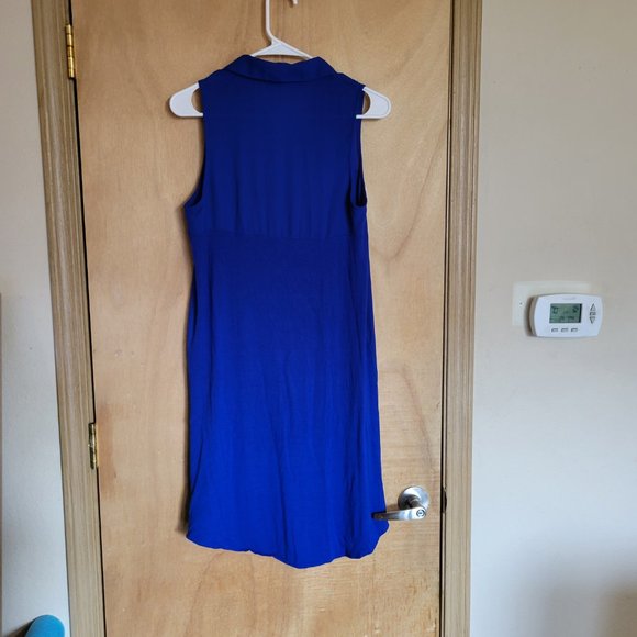 Forever 21 Small Tank Dress  Blue  Possible Blouse - Picture 2 of 6